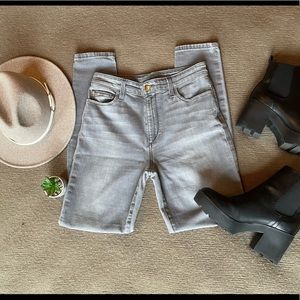 Joe's Jeans The Charlie Skinny Light-Wash Gray Denim Jeans